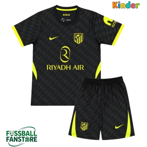 Atletico Madrid Julian Alvarez #19 Replik Auswärtstrikot Kinder 2026-27 Kurzarm (+ Kurze Hosen)
